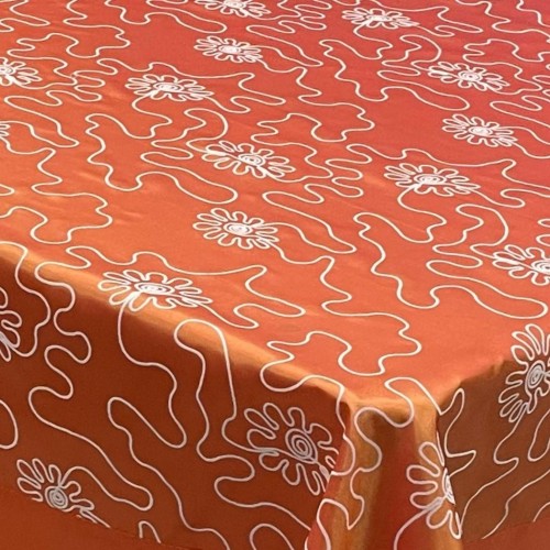 LINEAHOME SATIN JACQUARD TABLECLOTH WITH PICKLE FLASH 180X220
