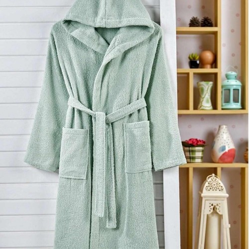 100% COTTON HOODED BARBECUE MENTA LINEAHOME