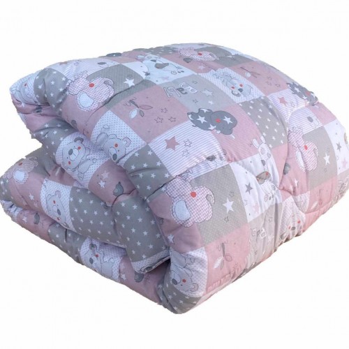 DOUBLE SIDE QUILT STAR ANIMAL COTTON 100% 160X240 LINEAHOME