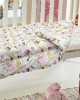 CRADLE QUILT 120X160 SWEET TEDDY PINK DOUBLE SIDE COTTON 100% LINEAHOME
