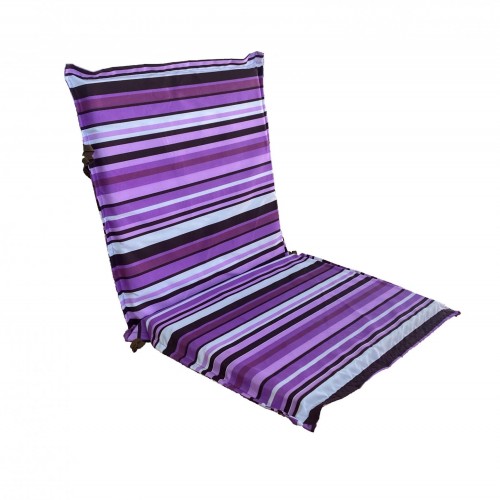 CHAIR CUSHION VIOLET 45X100 WITH BACK 45X100X4 LINEAHOME