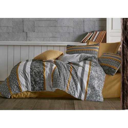 TRIBAL PRINTED SHEET SET SUPER DOUBLE 220X240 LINEAHOME