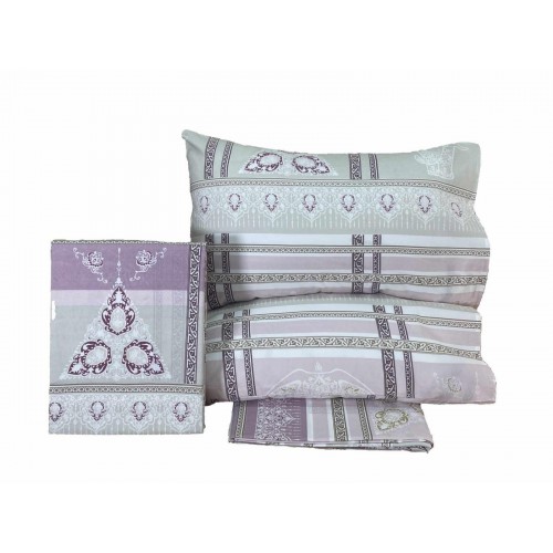 BIANCA POWDER PRINTED SHEET SET ONLY 160X240 LINEAHOME