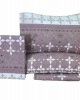 BOSSA POWDER PRINTED SHEET SET ONLY 160X240 LINEAHOME
