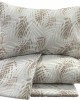 PALM BEIGE PRINTED SHEET SET DOUBLE 200x240 LINEAHOME