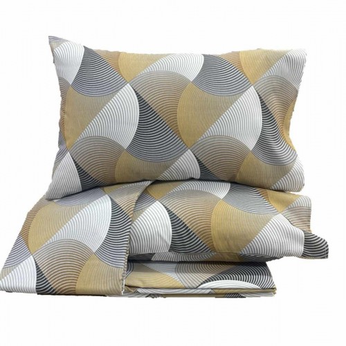 CANDLE GOLD DOUBLE PRINTED SHEET SET 200x240 LINEAHOME