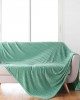 Κουβέρτα - Ριχτάρι με ζακάρ σχέδιο super soft  Σχ.Arya mint 180x220cm 100%  polyester