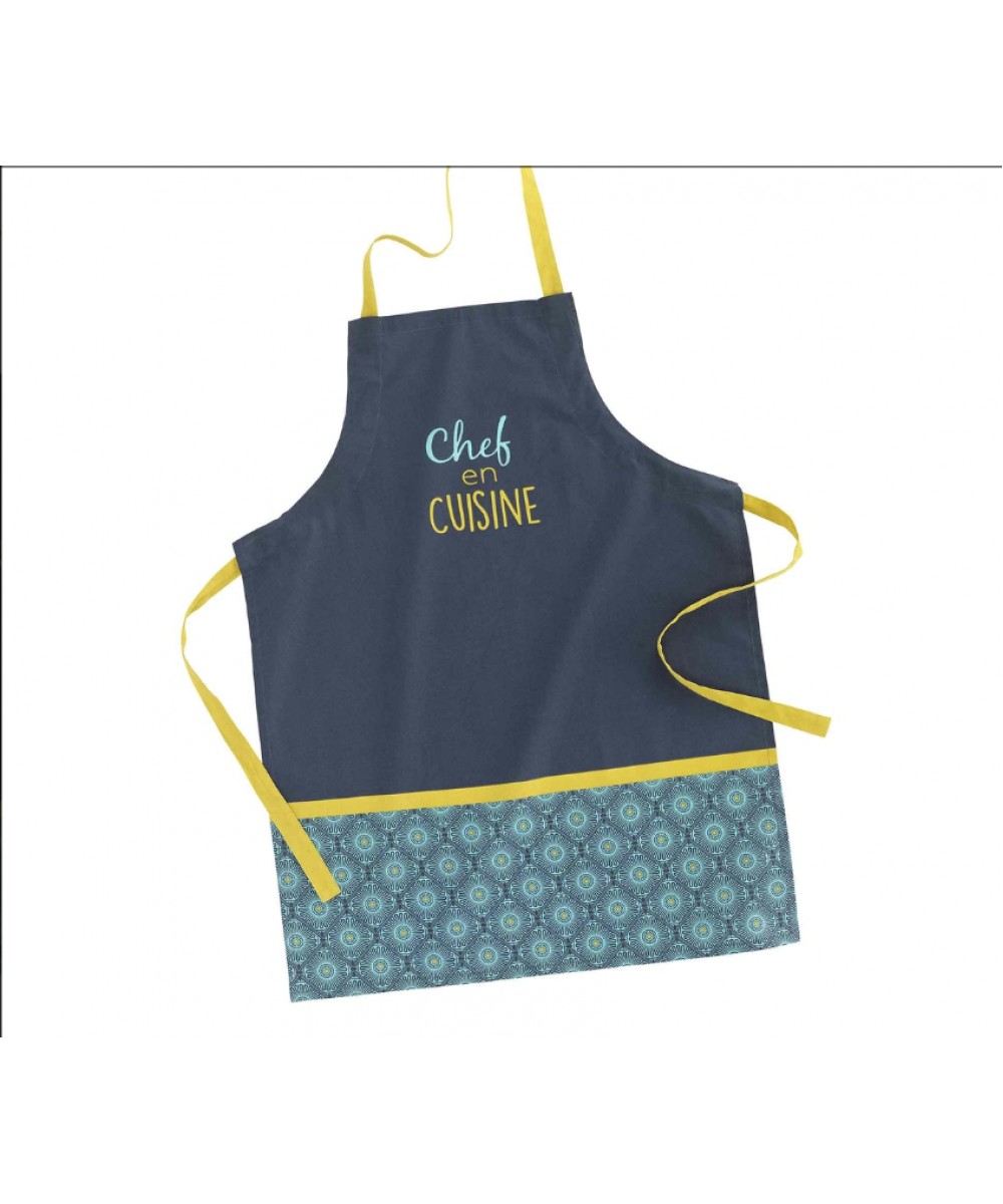 Kitchen apron Fig. Chef en cuisine 60x84cm 100% cotton