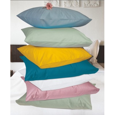 Pillowcases monochrome Fig.Rainbow 52x72cm poly/cotton 144 threads Ice gray