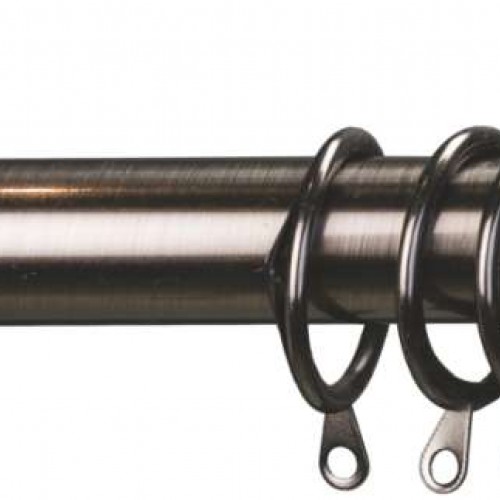 Κουρτινόβεργα επεκ/μενη Σχ. Iron 120cm-210cm