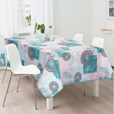 Linen tablecloth Fig. Beely pink 100% pol. 150x180cm 