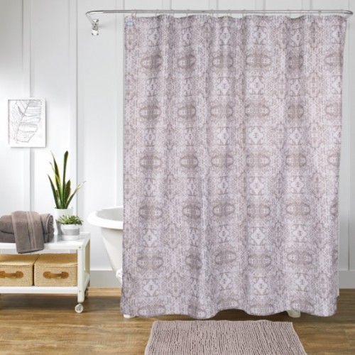 Berta 180x200cm shower curtain with rings Shaggy 50x70cm Shaggy 50x70cm 100% pol.