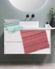 Jacquard towel Fig. Cagliari 500gsm 100% cotton 50x90cm Pink