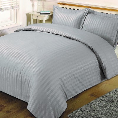 Sheet set -Glamour- monochromatic Gray poly/cotton 170x280cm 