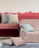 Ριχτάρι PYRAMID CORAL Ριχτάρι τριθέσιου καναπέ: 170 x 300 εκ.