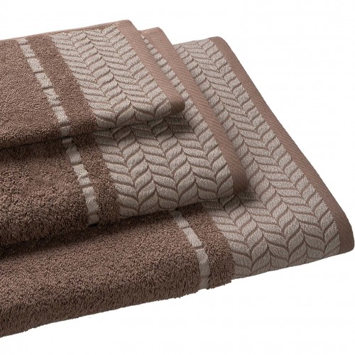 Towel FROND BROWN Hand towel: 30 x 50 cm.