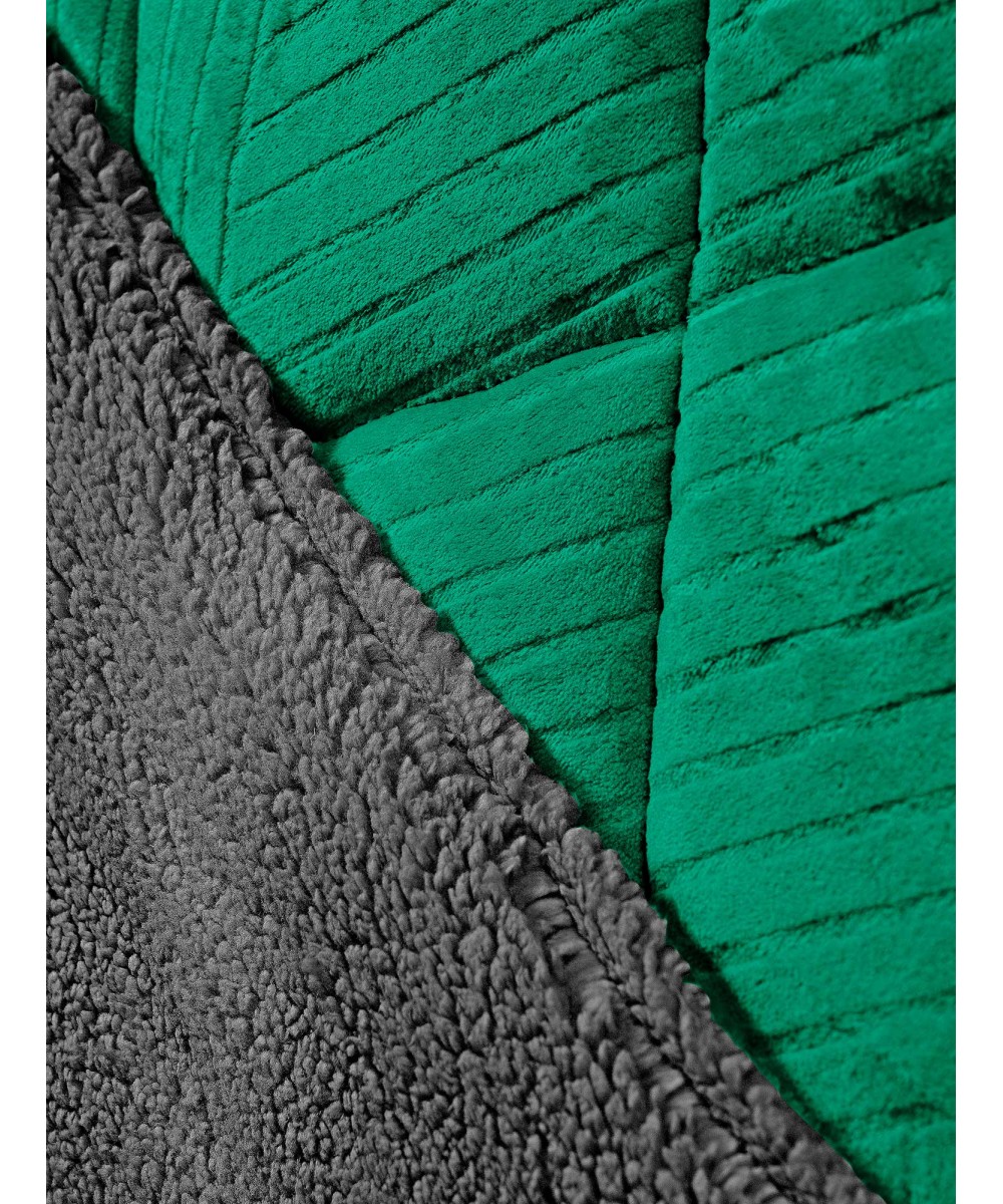 Κουβερτοπάπλωμα CHILL GREEN ANTHRACITE Κουβερτοπάπλωμα μονό: 160 x 220 εκ.