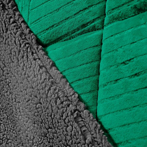 Κουβερτοπάπλωμα CHILL GREEN ANTHRACITE Κουβερτοπάπλωμα μονό: 160 x 220 εκ.