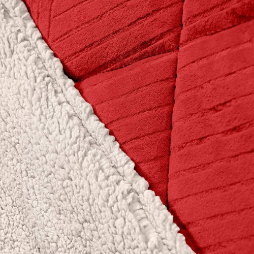 Κουβερτοπάπλωμα CHILL RED BEIGE Κουβερτοπάπλωμα ημίδιπλο: 180 x 240 εκ.