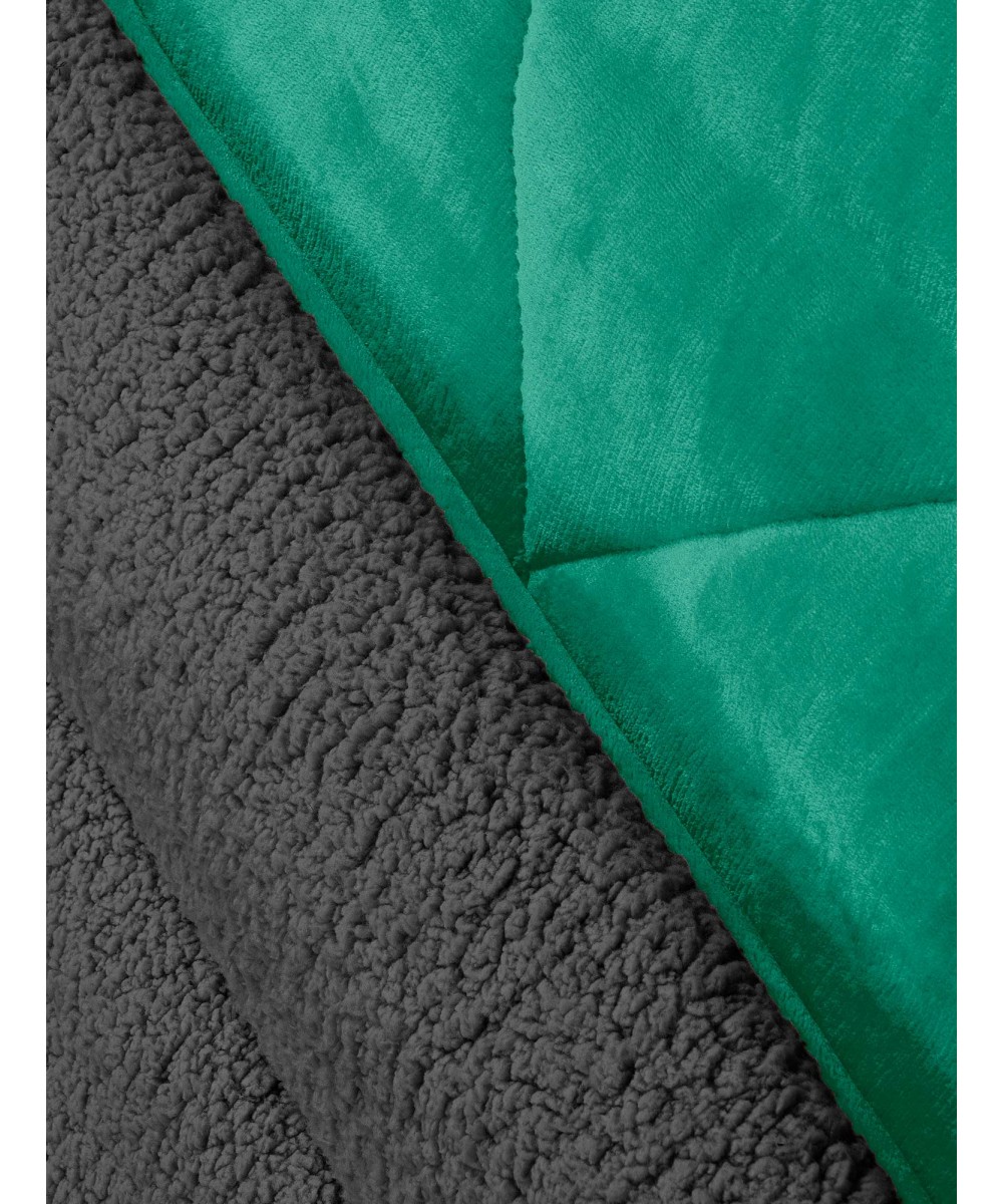 Κουβερτοπάπλωμα BLIZZARD GREEN ANTHRACITE Κουβερτοπάπλωμα μονό: 160 x 220 εκ.