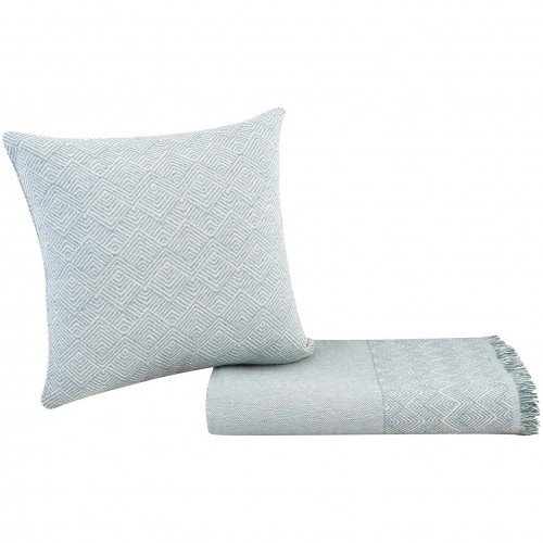 Decorative Pillow ROMBO TURQUOISE Decorative pillow: 45 x 45 cm.