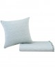 Decorative Pillow WELLEN TURQUOISE Decorative pillow case: 45 x 45 cm.