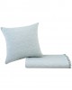 Decorative Pillow WELLEN TURQUOISE Decorative pillow: 45 x 45 cm.