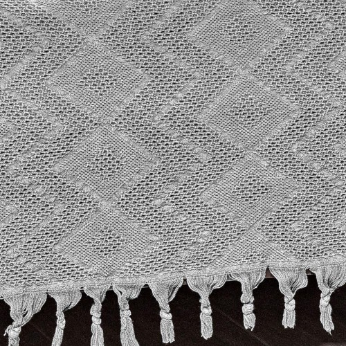 Κουβέρτα Πικέ Ζακάρ TIFOON GREY Κουβέρτα Πικέ Ζακάρ: 220 x 240 εκ.