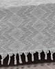 Κουβέρτα Πικέ Ζακάρ TIFOON GREY Κουβέρτα Πικέ Ζακάρ: 220 x 240 εκ.