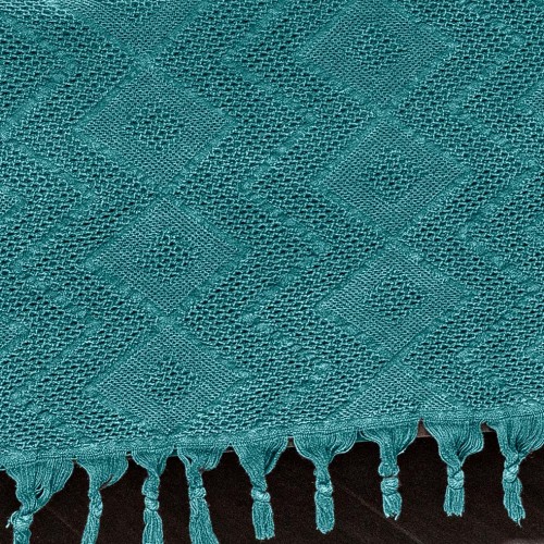 Κουβέρτα Πικέ Ζακάρ TIFON PETROL Κουβέρτα Πικέ Ζακάρ: 220 x 240 εκ.