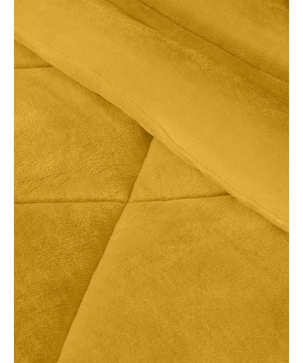 Κουβερτοπάπλωμα UNICOLORE YELLOW Κουβερτοπάπλωμα ημίδιπλο: 180 x 240 εκ.