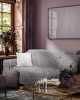 Throw OBLONG TAUPE Throw two-seater sofa: 180 x 250 cm.