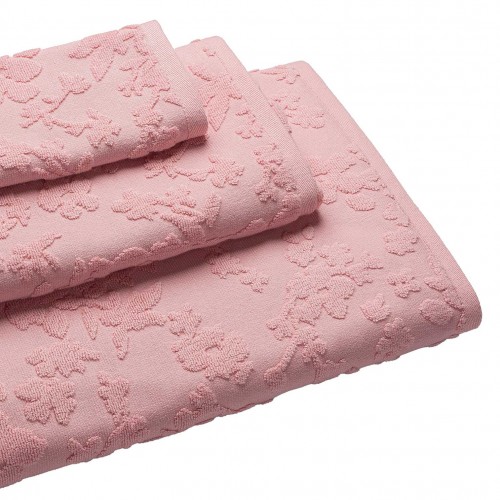 Towel NOBLE PINK Set of 3 towels (30 x 50 50 x 90 80 x 150 cm.)