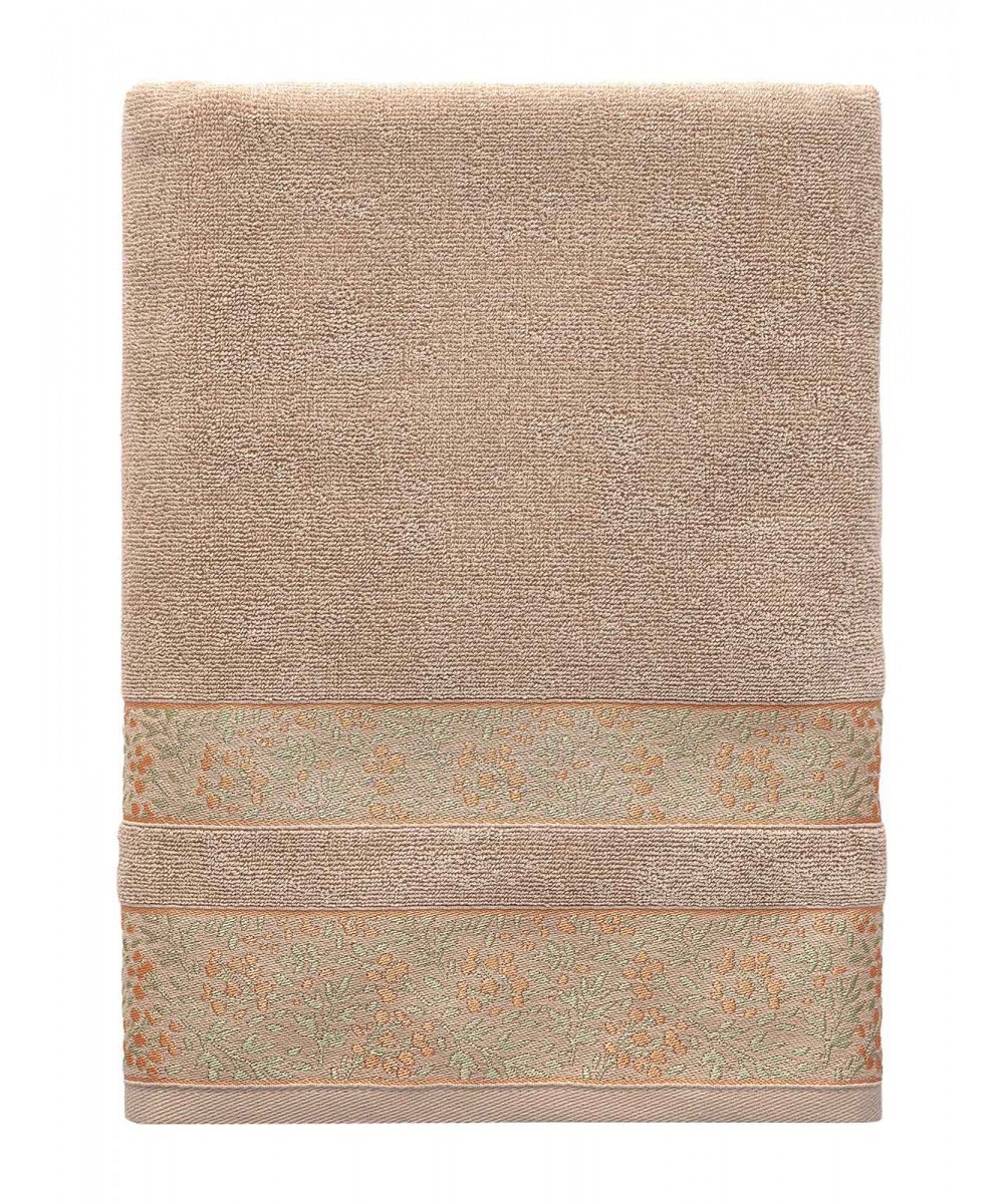 BLOOM BEIGE towel Bath towel: 80 x 150 cm.