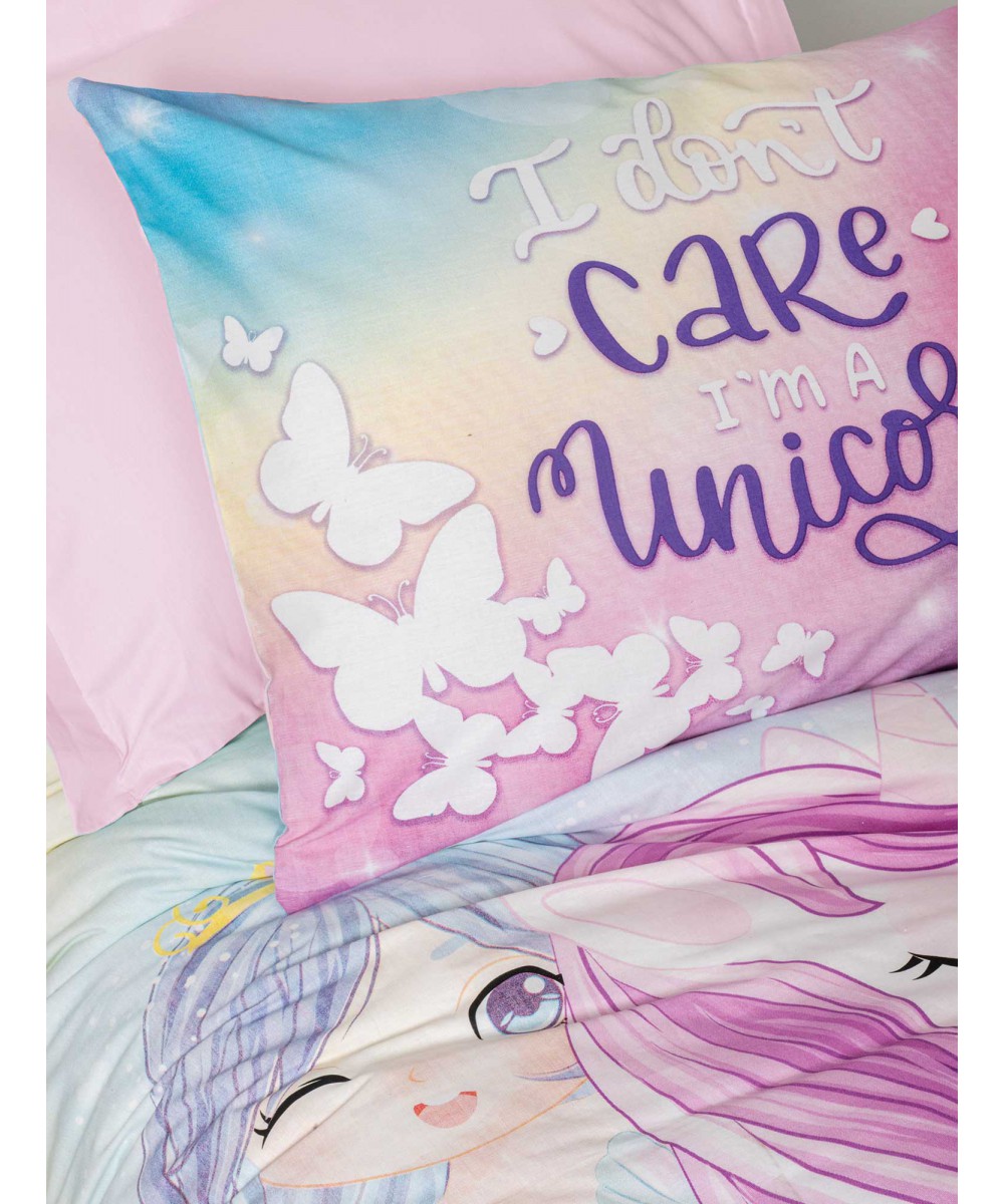 Children's Sheet Set MERMAID Single sheet set with elastic: 170 x 240 100 x 200 30 1 pillowcase 50 x 70 cm.