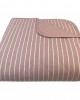 Κουβερλι Μονό Stripe Dusty Rose