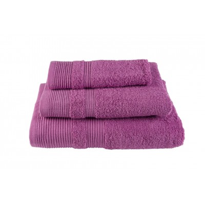 HAND TOWELS DARK LILAC ASTRON Italy