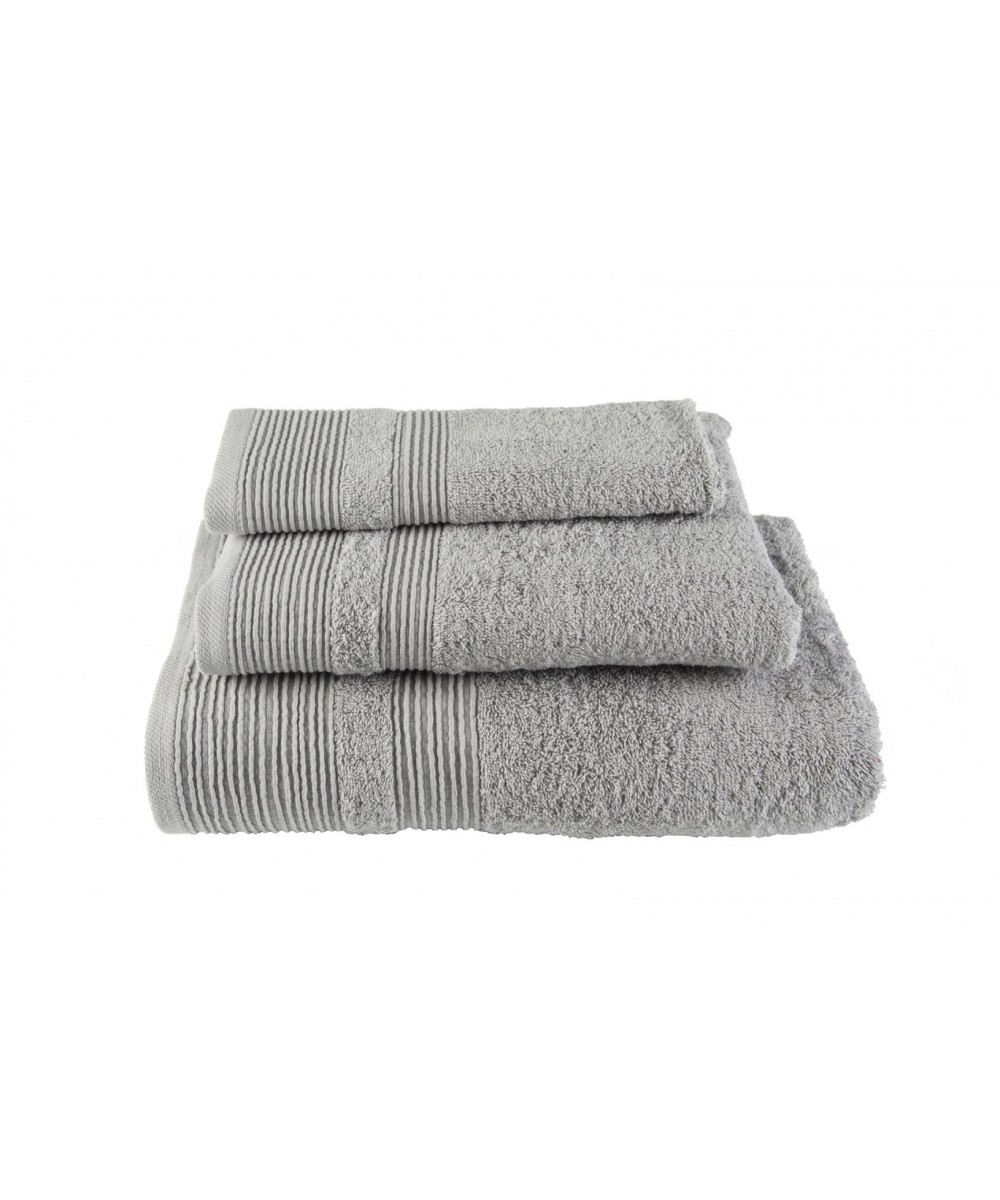HAND TOWELS LIGHT GRAY ASTRON Italy