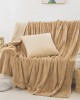 Ριχτάρι-κουβέρτα καναπέ Addictive Art 8404 140x180 Μπεζ   Beauty Home