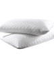 Pair of quilted protective pillowcases White 50x70 Beauty Home