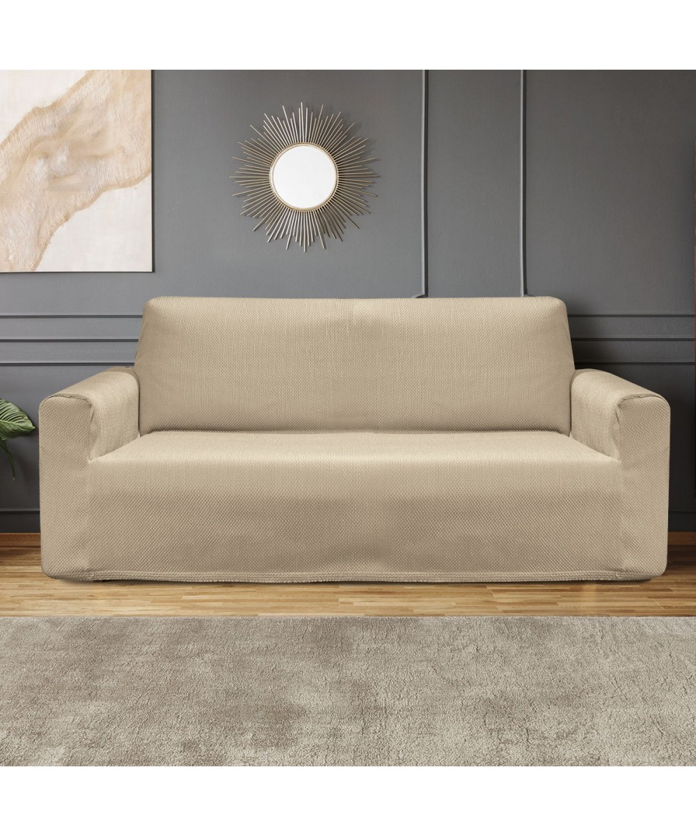 Ελαστικό κάλυμα διθέσιου καναπέ Art 1583 σε 5 χρώματα  Sand Beauty Home