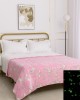 Παιδική φωσφοριζέ κουβέρτα unicorn (170cm x 220cm) ρόζ