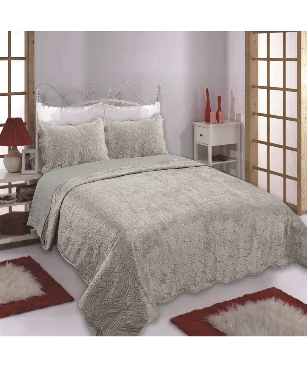 ΚΟΥΒΕΡΛΙ SUPERSOFT NX2212 (160cm x 220cm   1 x 50cm x 70cm ) BEIGE