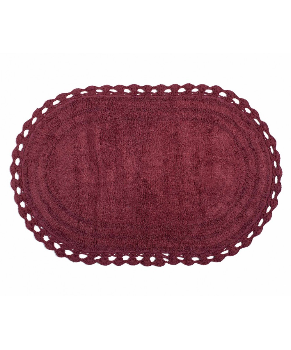 ΠΑΤΑΚΙ OVAL (70CM X 140CM) BURGUNDY