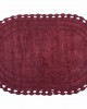 ΠΑΤΑΚΙ OVAL (70CM X 140CM) BURGUNDY