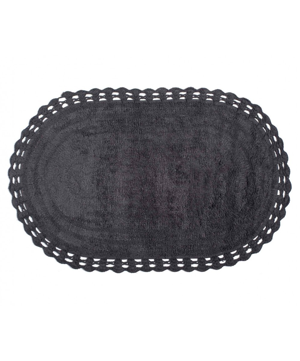 ΠΑΤΑΚΙ OVAL (70CM X 140CM) ΣΚΟΥΡΟ ΓΚΡΙ