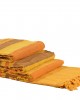ΡΙΧΤΑΡΙΑ kerala (150cm x 180cm/170cm x 230cm/170cm x 270cm) κίτρινο/πορτοκαλί