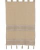 curtain 450 (200cm x 260cm) ecru with straps