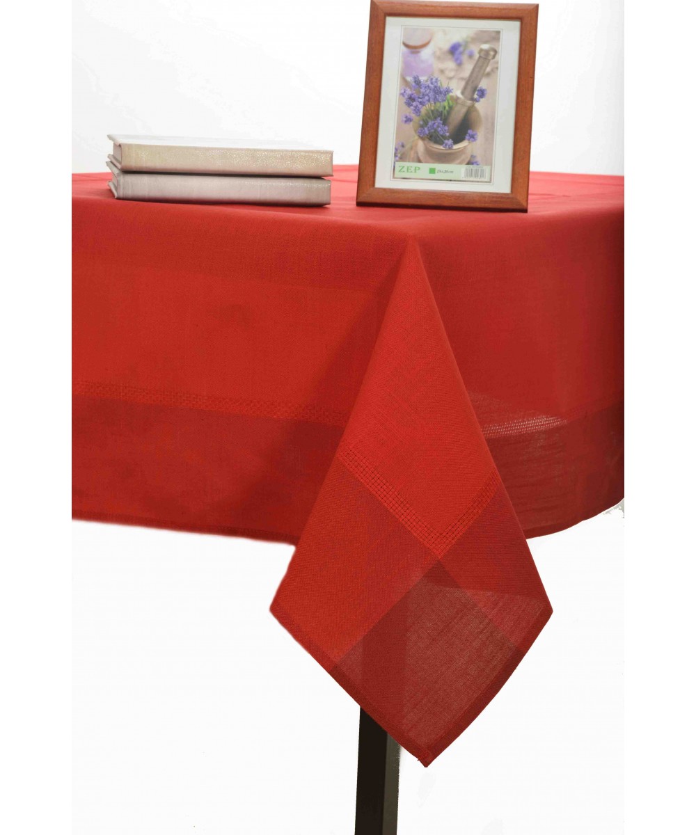 τραπεζομάντηλα nx031 (135cm x 135cm) κόκκινο