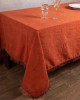 Σενίλ τραπεζομάντηλο 055 (200cm x 240cm) πορτοκαλί
